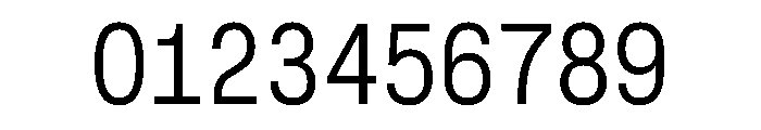 MuotoMonoCondensed Light Font OTHER CHARS