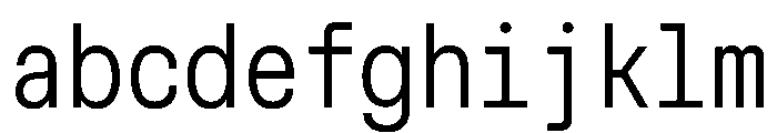 MuotoMonoCondensed Light FONT