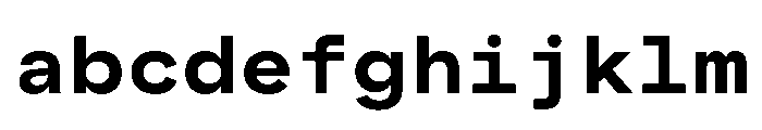 MuotoMonoExtended Bold FONT