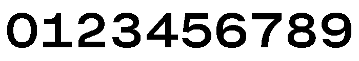 MuotoMonoExtended Medium Font OTHER CHARS