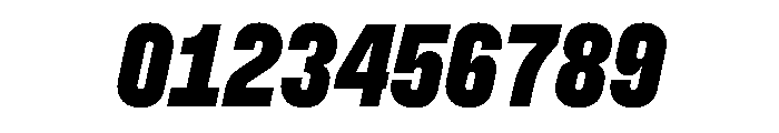 MuotoMonoUltraCond BlackItalic Font OTHER CHARS