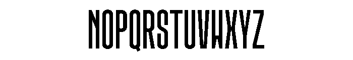 MuotoMonoUltraCond Light Font UPPERCASE