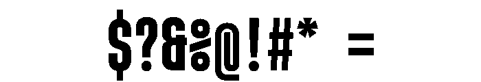 MuotoMonoUltraCond Medium Font OTHER CHARS