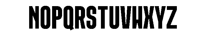 MuotoMonoUltraCond Medium Font UPPERCASE