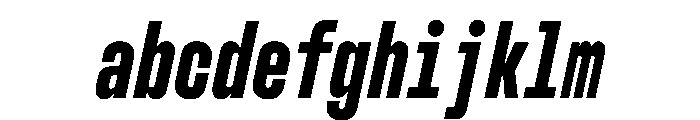 MuotoMonoUltraCond MediumItalic FONT