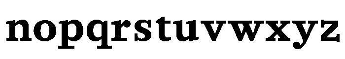 Murrayfield Bold Font LOWERCASE