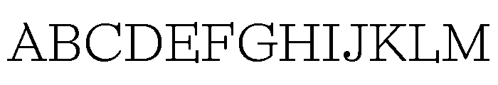 Murrayfield Light Font UPPERCASE