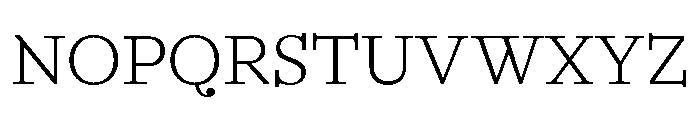 Murrayfield Light Font UPPERCASE