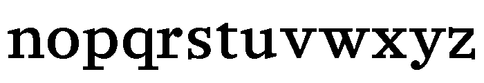 Murrayfield Medium Font LOWERCASE