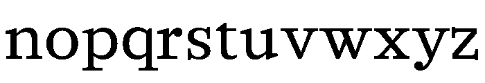 Murrayfield Regular Font LOWERCASE