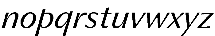 Museum Light 2 Font LOWERCASE