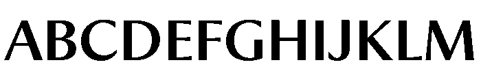 Museum Medium Font UPPERCASE