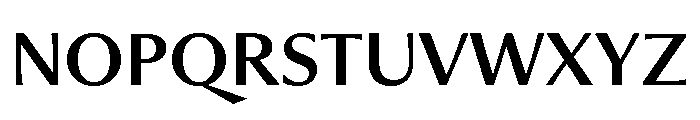 Museum Medium Font UPPERCASE