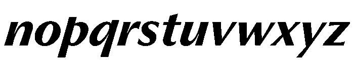 Museum SemiBold 2 Font LOWERCASE