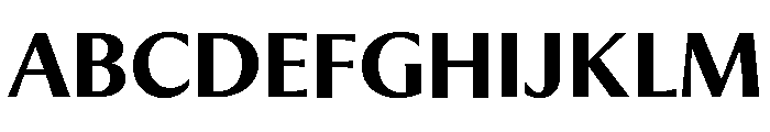 Museum SemiBold Font UPPERCASE