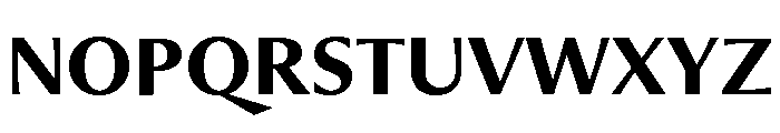 Museum SemiBold Font UPPERCASE