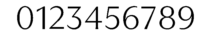 Museum Ultralight Font OTHER CHARS