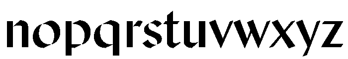 MuseumSans Medium Font LOWERCASE