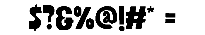 Mudstone Sans Black Font OTHER CHARS