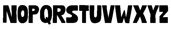 Mudstone Sans Black Font LOWERCASE