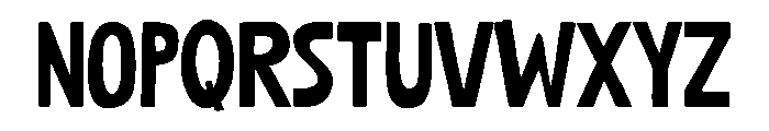 Mudstone Sans Light Font UPPERCASE