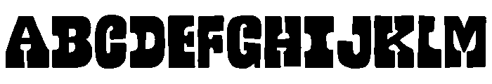 Mudstone Serif Black Font UPPERCASE