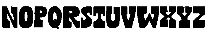 Mudstone Serif Black Font UPPERCASE