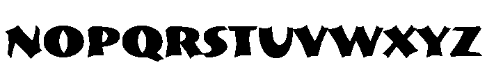 Munich Black Font UPPERCASE