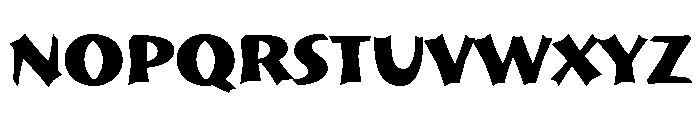Munich Bold Font UPPERCASE