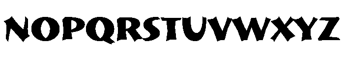 Munich Bold Font LOWERCASE