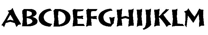 Munich Light Font UPPERCASE