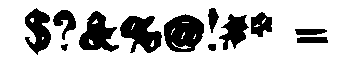 Murkshine Regular Font OTHER CHARS