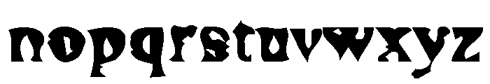Murkshine Regular Font LOWERCASE