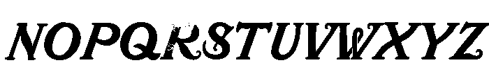 Mustachio Regular Font UPPERCASE