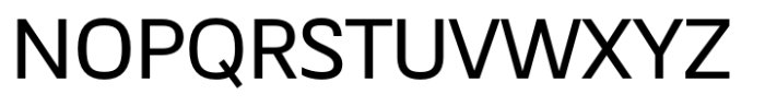 MV Office Regular Font UPPERCASE