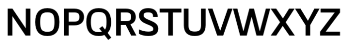 MV Office Semibold Font UPPERCASE