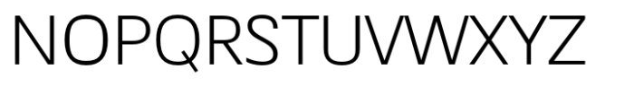 MV Office Ultralight Font UPPERCASE