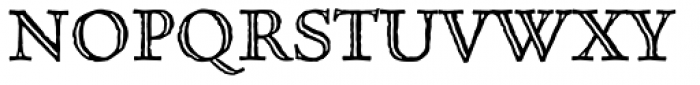MVB Celestia Antiqua Inline Font UPPERCASE