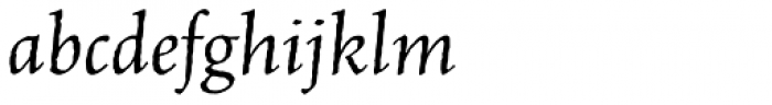 MVB Celestia Antiqua Italic Font LOWERCASE
