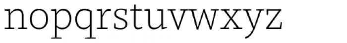MVB Dovetail Extra Light Font LOWERCASE