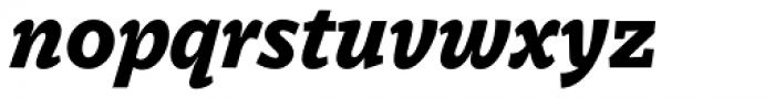 MVB Dovetail Heavy Italic Font LOWERCASE
