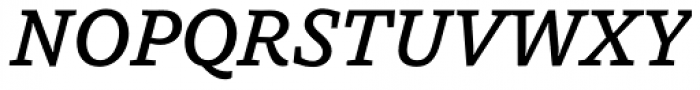 MVB Dovetail Medium Italic Font UPPERCASE