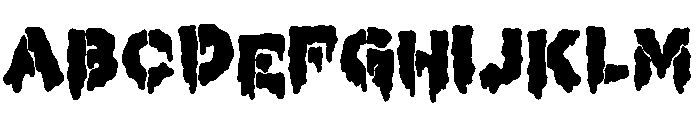 MXCLOAK Font UPPERCASE
