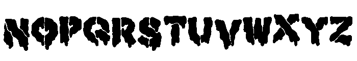 MXCLOAK Font LOWERCASE