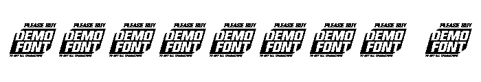 MXSQUAD Demo Font OTHER CHARS