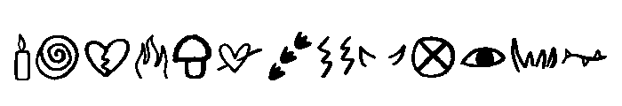 Mxnster Regular Font UPPERCASE