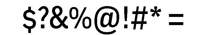 Mynor Variable Medium Font OTHER CHARS