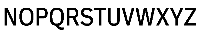 Mynor Variable Medium Font UPPERCASE