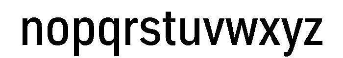 Mynor Variable Medium Font LOWERCASE