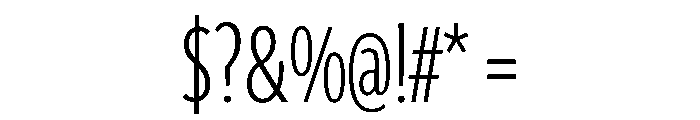 Myriad Variable Bold Font OTHER CHARS